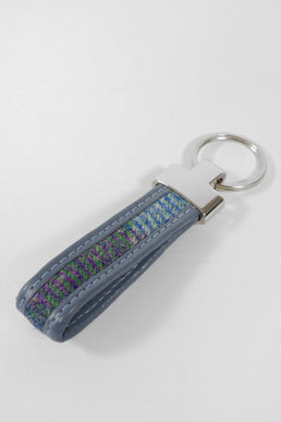 Harris Tweed Loop Keyring A0173