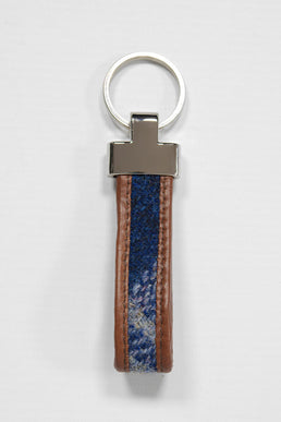Harris Tweed Loop Keyring A0237