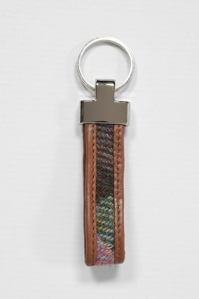 Harris Tweed Loop Keyring A0254