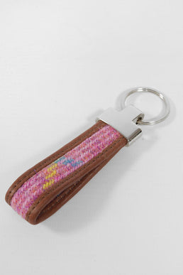 Harris Tweed Loop Keyring A0223