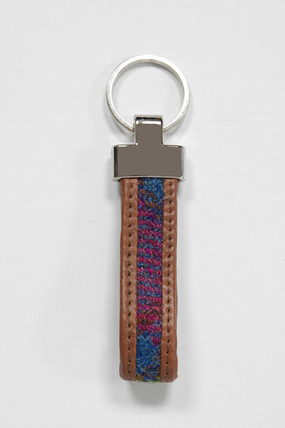 Harris Tweed Loop Keyring A0195