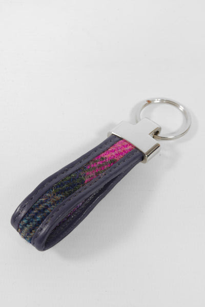 Harris Tweed Loop Keyring A0257