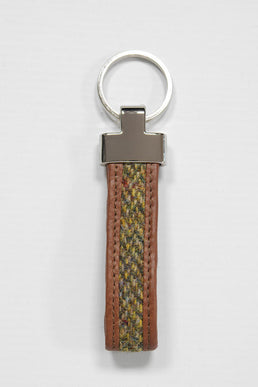Harris Tweed Loop Keyring HB67