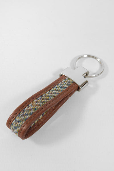 Harris Tweed Loop Keyring HB107
