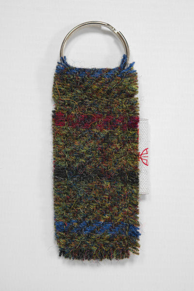 Harris Tweed Keyring A0229 (Seam)