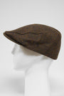 Harris Tweed Flat Cap Brown Mix (HH)