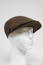 Harris Tweed Flat Cap Brown Mix (HH)