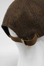 Harris Tweed Baseball Cap - Brown Mix HH