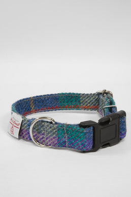 Harris Tweed Dog Collar A085 (Clip)