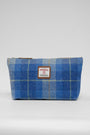 Harris Tweed Toiletries Bag A069 Tan Leather