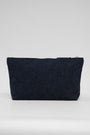 Harris Tweed Toiletries Bag - HB104 Black Leather