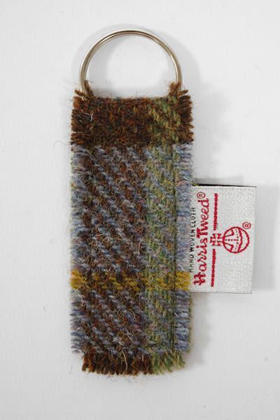 Harris Tweed Keyring A017(Seam)