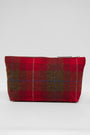 Harris Tweed Toiletries Bag A001 Brown Leather