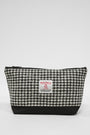 Harris Tweed Washbag - HO63 (Black)
