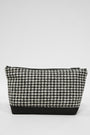 Harris Tweed Washbag - HO63 (Black)