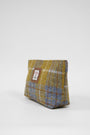 Harris Tweed Cosmetic Bag A0102 (Tan Leather)
