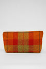 Harris Tweed Cosmetic Bag A0196 (Tan Leather)