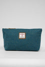 Harris Tweed Toiletries Bag 350 Tan Leather