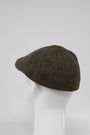 Harris Tweed Duck Bill Cap Forest Green (HH)