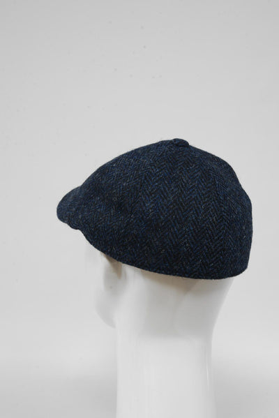 Harris Tweed Duck Bill Cap Navy HB (HH)