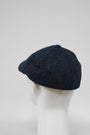 Harris Tweed Duck Bill Cap Navy HB (HH)