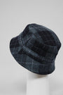 Harris Tweed Ladies Bucket Hat Black/Grey Check (HH)
