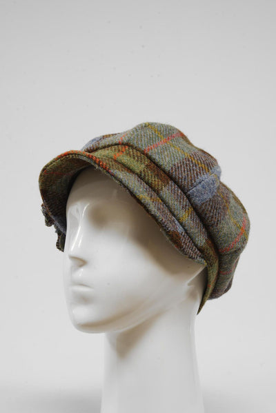 Harris Tweed Ladies Flower Hat (HW) A017