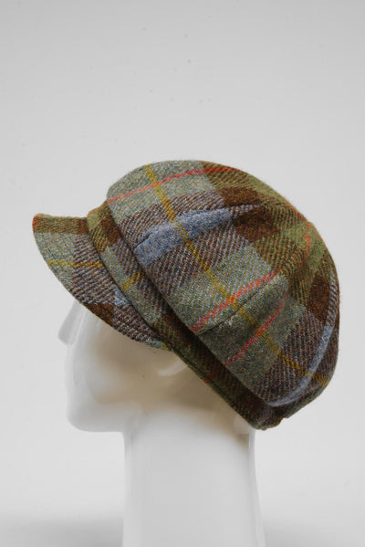 Harris Tweed Ladies Flower Hat (HW) A017