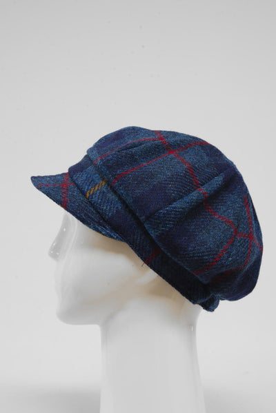 Harris Tweed Ladies Flower Hat (HW) A075