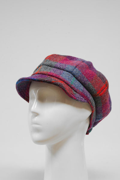 Harris Tweed Ladies Flower Hat (HW) - A0115