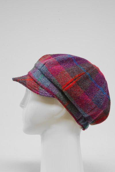 Harris Tweed Ladies Flower Hat (HW) - A0115