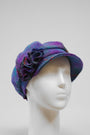 Harris Tweed Ladies Flower Hat (HW) A089
