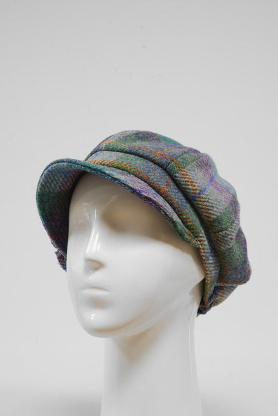 Harris Tweed Ladies Flower Hat (HW) A0173