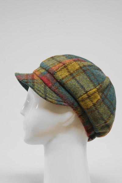 Harris Tweed Ladies Flower Hat - A0194 (HW)