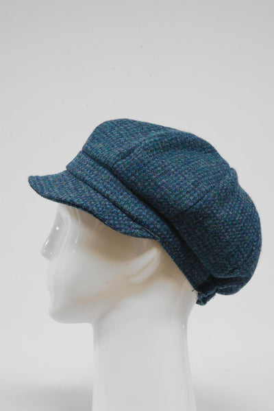 Harris Tweed Ladies Flower Hat (HW) A0197
