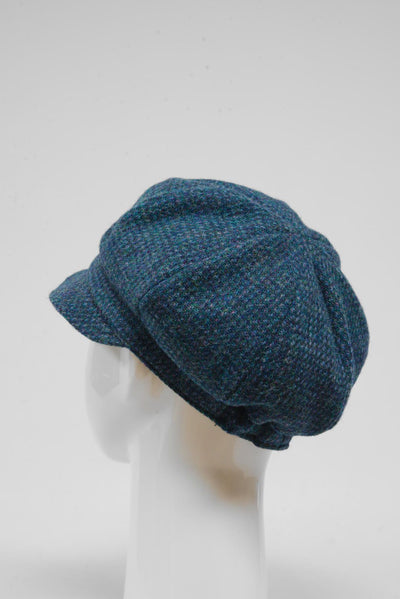 Harris Tweed Ladies Flower Hat (HW) A0197