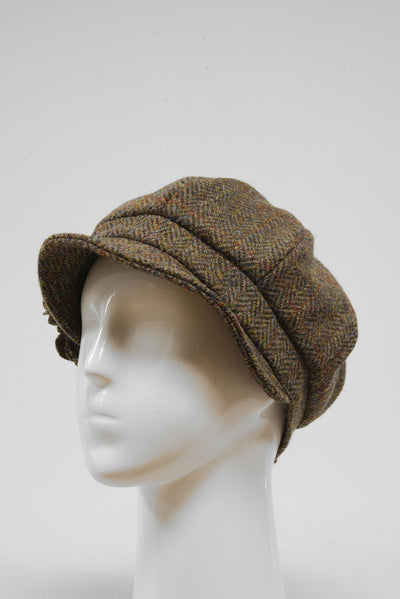 Harris Tweed Ladies Flower Hat (HW) - HB40