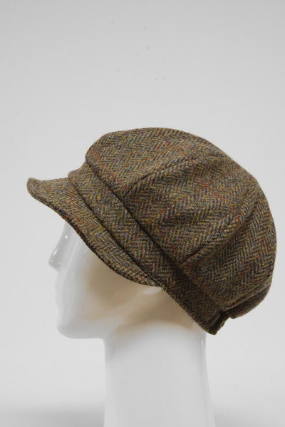 Harris Tweed Ladies Flower Hat (HW) - HB40