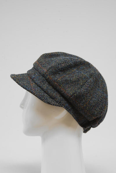 Harris Tweed Ladies Flower Hat (HW) HB80