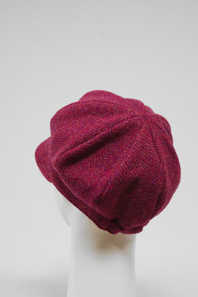 Harris Tweed Ladies Flower Hat (HW) HB120