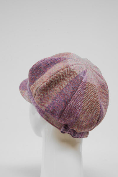 Harris Tweed Ladies Flower Hat (HW) HB145