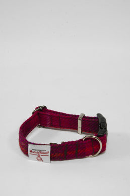 Harris Tweed Dog Collar A031 (Clip)