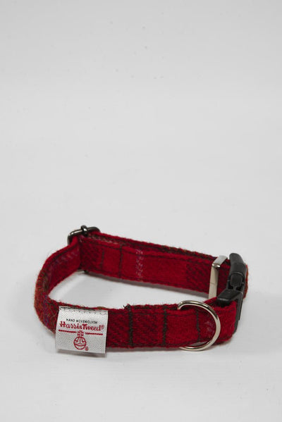 Harris Tweed Dog Collar A001 (Clip)