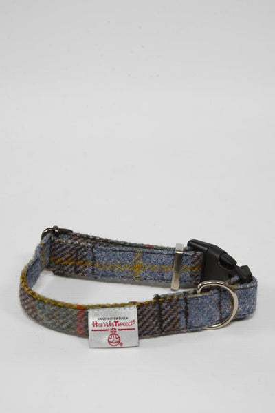Harris Tweed Dog Collar A017 (Clip)
