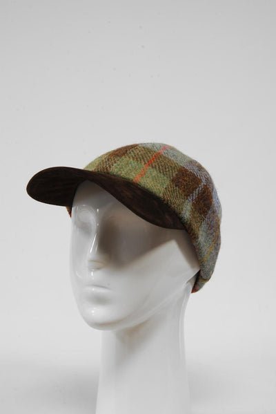 Harris Tweed Baseball Cap A017 (H/W)