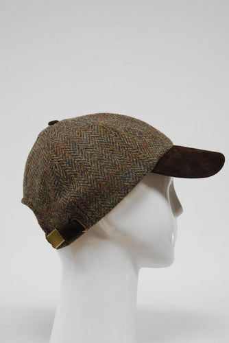 Harris Tweed Baseball Cap - HB40 (Suedette) (HW)