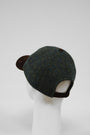 Harris Tweed Baseball Cap Green Windowpane (HW)