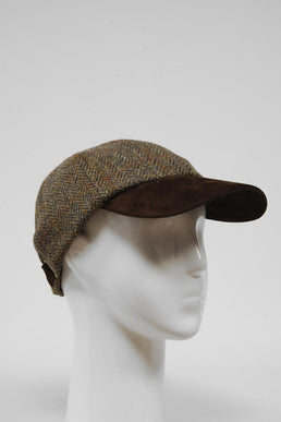 Harris Tweed Baseball Cap HB40 (H/W)