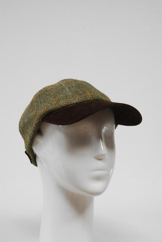 Harris Tweed Baseball Cap - HB103 (Suedette) (HW)