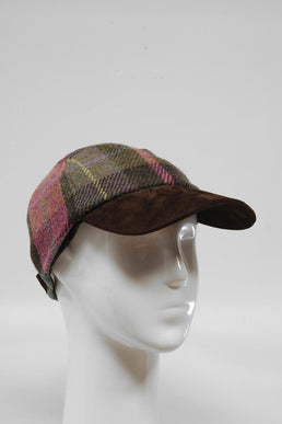 Harris Tweed Baseball Cap A0254 (H/W)